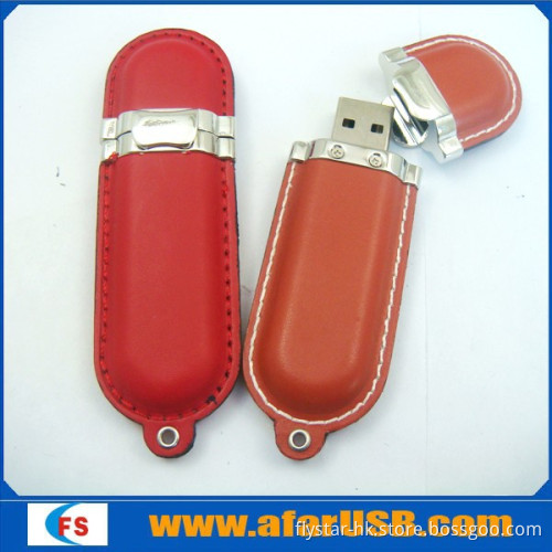 Alibaba express 2015 hot selling oem 4gb 8gb 16gb 32gb leather usb flash drive with high quality